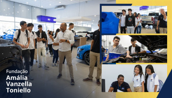 Fundação Amália Vanzella Toniello e Ortovel Ford: compartilhando vivências que constroem.